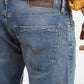 Men's Redloop 512 Blue Slim Tapered Fit Mid Rise Jeans - 0e369bed-10f0-43f0-a0a5-07829bbb8cd4 View