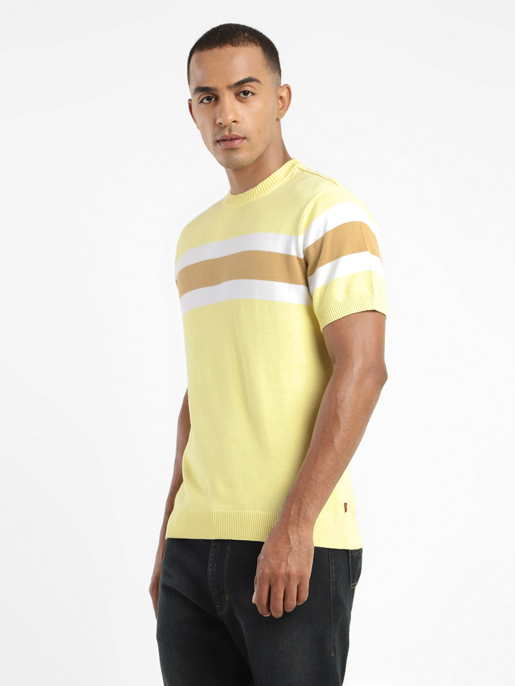 Men's Colorblock Crew Neck T-shirt - 10f68f5d-8ce3-4087-89ec-538e362dc48d View