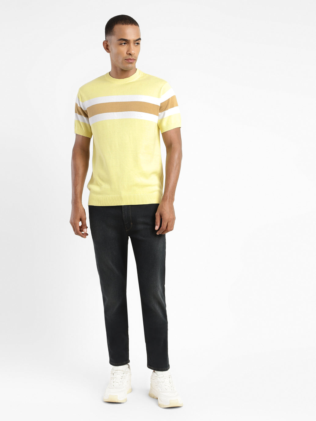 Men's Colorblock Crew Neck T-shirt - 9baa27d4-d03f-4167-b35a-6d2b6e2912f9 View