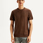 Men's Redloop Textured Slim Fit T-Shirt - 20 View
