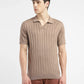 Men's Redloop Striped Khaki Polo Collar Sweater - 65a7724d-414e-4861-9e81-92a059f4e064 View