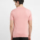 Men's Colorblock Pink Polo Collar Sweater - 5c4c723b-f4b5-42bd-909f-b43a52a3699f View