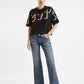 Women's Blue Naughties Bootcut Fit High Rise Jeans - 89066302-c1e1-425c-ad0c-558debf73229 View
