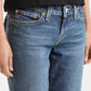 Women's Blue Naughties Bootcut Fit High Rise Jeans - 5f85d39a-4fdd-4341-a892-d621307e7fd4 View