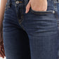 Women's Blue Bootcut Fit Low Rise Jeans - b3282f80-b9bc-40f5-abdd-d4347ed08e81 View