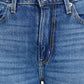 Women's Blue Mile High Wide Leg Fit High Rise Ribcage Jeans - detail View