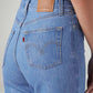 Women's Blue Ribcage Wide Leg High Rise Jeans - 20 View