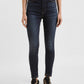 Women's Blue Skinny Fit High Rise Jeans - 4e3aa6e2-480d-4529-b47a-3c08fd5c12fc View