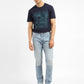 Men's 512 Blue Slim Tapered Fit Mid Rise Jeans - 1259037b-21ed-4563-a0ec-57587581ea8b View