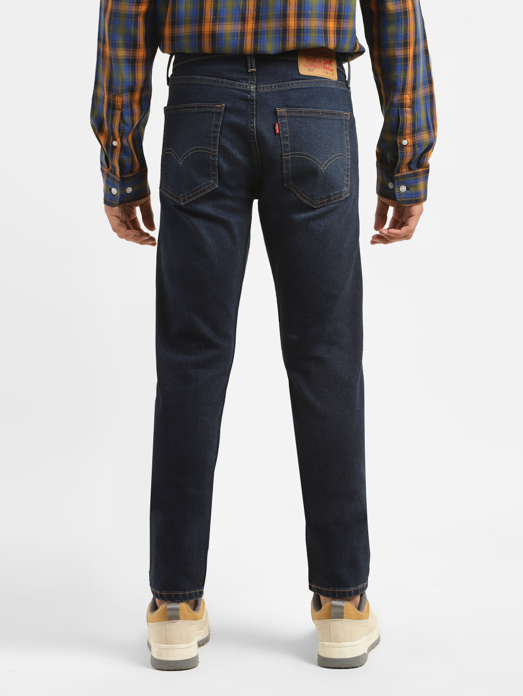 Men's 512 Blue Slim Tapered Fit Mid Rise Jeans - aecbf3f7-0c61-4bec-ac1c-08bb34058aad View