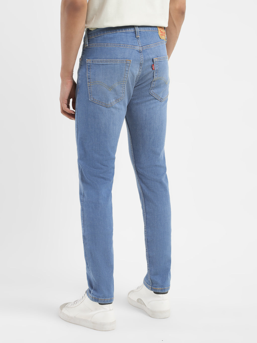 Men's 512 Blue Slim Tapered Fit Mid Rise Jeans - 79c4fd62-58d1-4be8-8709-281590c7e78d View