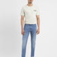 Men's 512 Blue Slim Tapered Fit Mid Rise Jeans - ModelFront View