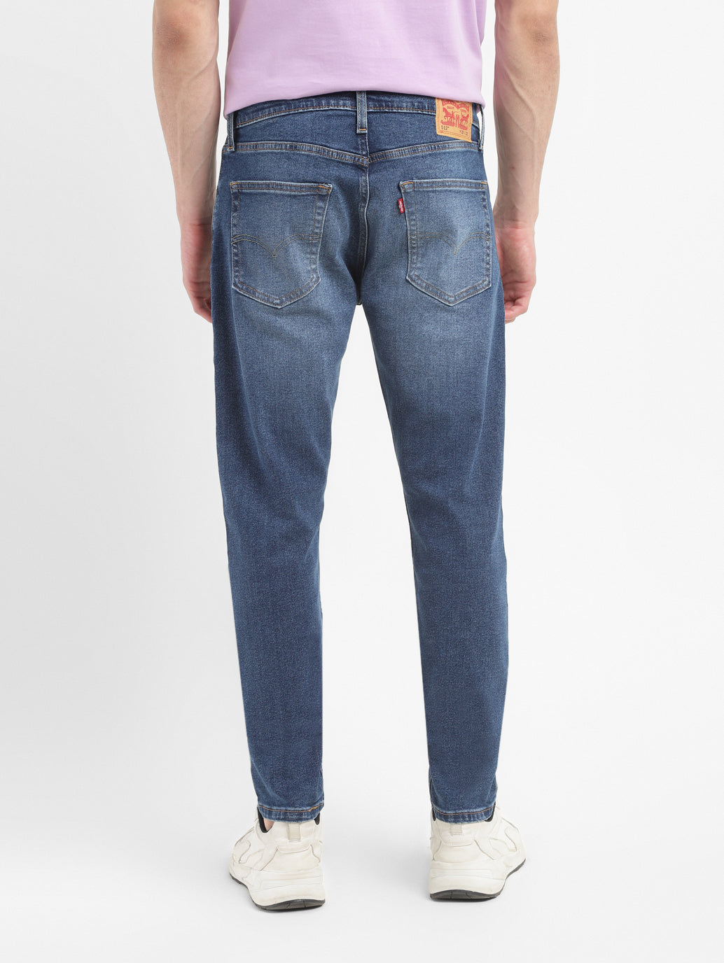 Men's 512 Blue Slim Tapered Fit Mid Rise Jeans - 88bd3c18-e806-4d2d-8e3e-fbfa6aaf4573 View
