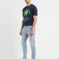 Men's 512 Blue Slim Tapered Fit Mid Rise Jeans - b142ad33-a144-4dcc-9300-81490da5d9e6 View