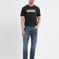 Men's 512 Blue Slim Tapered Fit Mid Rise Jeans - 9528c60f-0f56-408f-97cd-09444630489a View