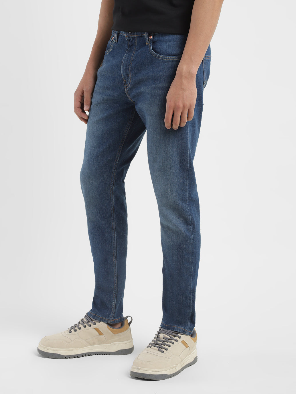 Men's 512 Blue Slim Tapered Fit Mid Rise Jeans - ed88437e-79dc-4861-b4c5-94e425ccf281 View