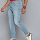 Men's 512 Blue Slim Tapered Fit Mid Rise Jeans - style View