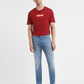 Men's 512 Blue Slim Tapered Fit Mid Rise Jeans - 6e76ce7c-69b7-4046-b130-6d4c3c6a74f8 View