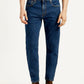 Men's 512 Navy Blue Slim Tapered Fit Mid Rise Jeans - Front View