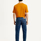 Men's 512 Navy Blue Slim Tapered Fit Mid Rise Jeans - Back View