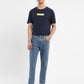 Men's 512 Blue Slim Tapered Fit Mid Rise Jeans - StyleShot View