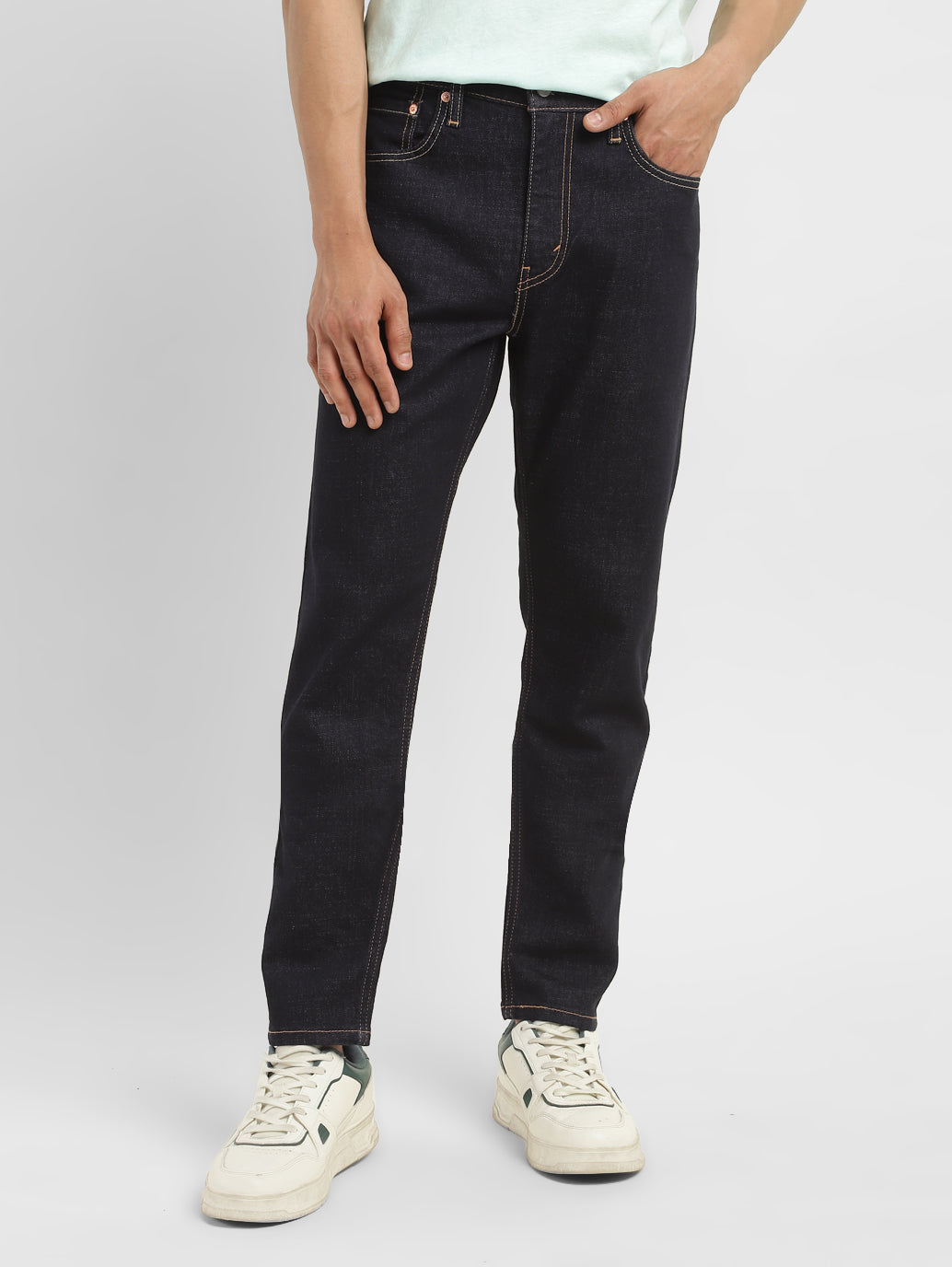Men's 512 Dark Indigo Slim Tapered Fit Mid Rise Jeans - 0d2b1b2c-9367-4cbe-a848-30a829473b08 View
