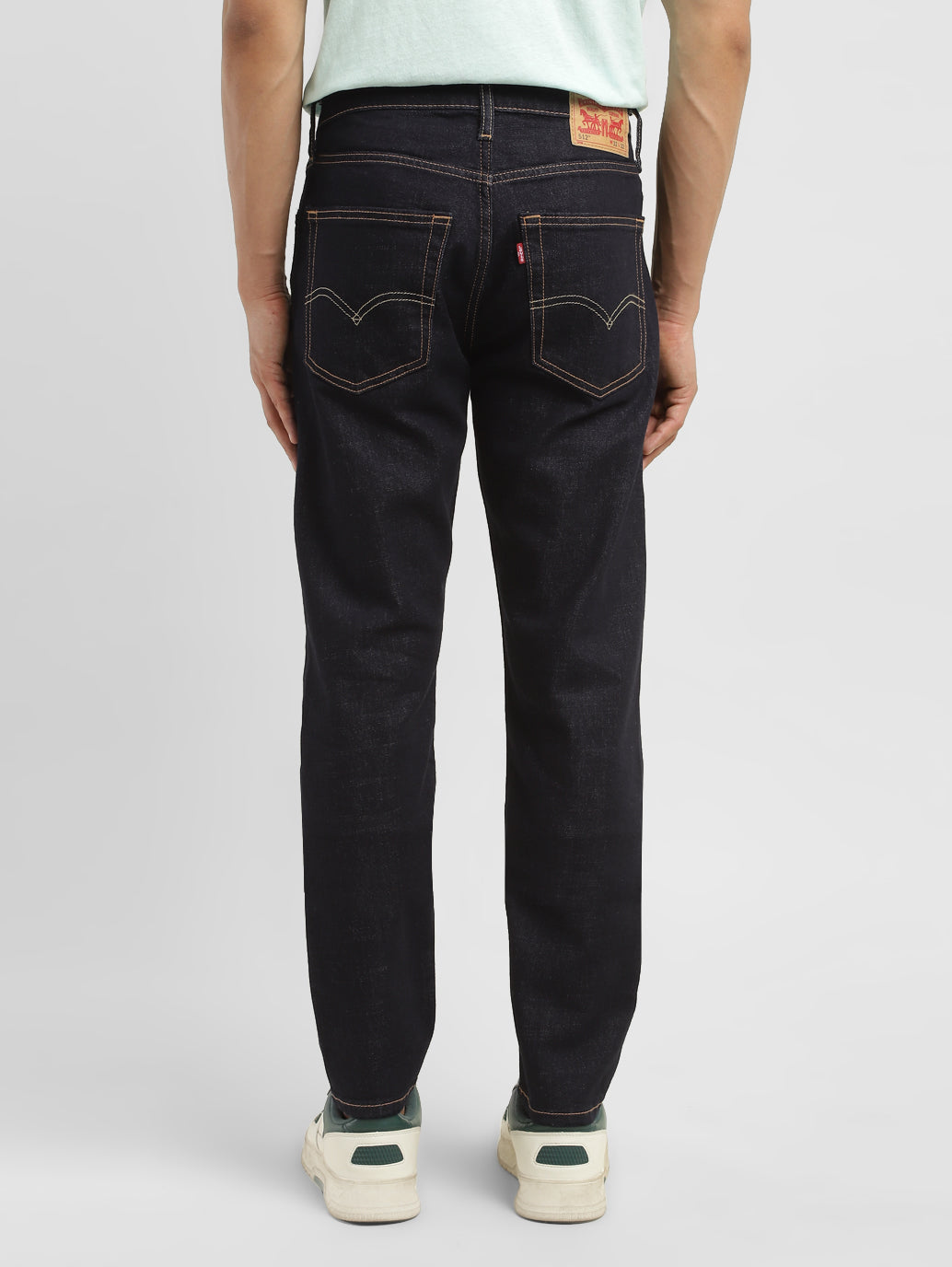 Men's 512 Dark Indigo Slim Tapered Fit Mid Rise Jeans - 15ea1445-bc57-4b2d-9fd3-877552afb557 View
