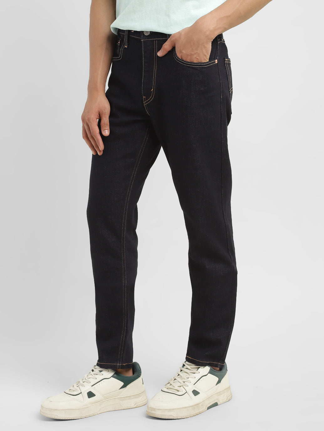 Men's 512 Dark Indigo Slim Tapered Fit Mid Rise Jeans - 13b14529-e644-4b8e-b996-4c96bc5d7e28 View