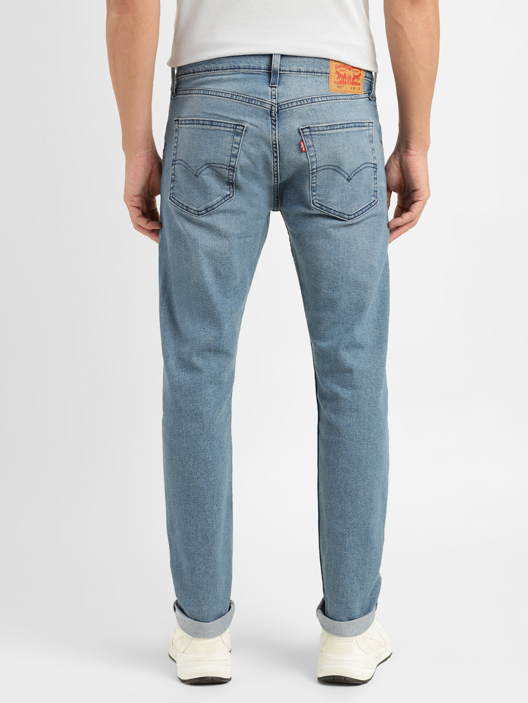Men's 512 Blue Slim Tapered Fit Mid Rise Jeans - d323c7e5-ca60-4eb9-b607-d80aa70f5b2f View
