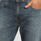 Men's 512 Navy Blue Slim Tapered Fit Mid Rise Jeans - Frontdetails View