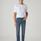 Men's 512 Blue Slim Tapered Fit Mid Rise Jeans - Front View