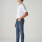 Men's 512 Blue Slim Tapered Fit Mid Rise Jeans - Side View