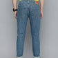 Men's 512 Blue Slim Tapered Fit Mid Rise Jeans - Back View