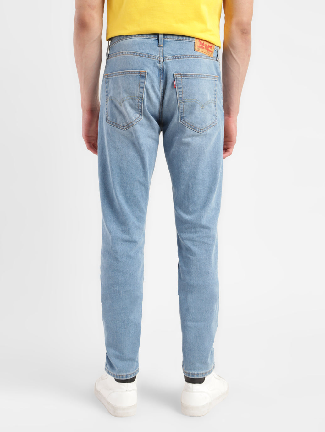 Men's 512 Blue Slim Tapered Fit Mid Rise Jeans - 993aba35-7e7b-478c-8a4b-4427c6361fa5 View