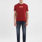 Men's 512 Navy Blue Slim Tapered Fit Mid Rise Jeans - ModelFront View