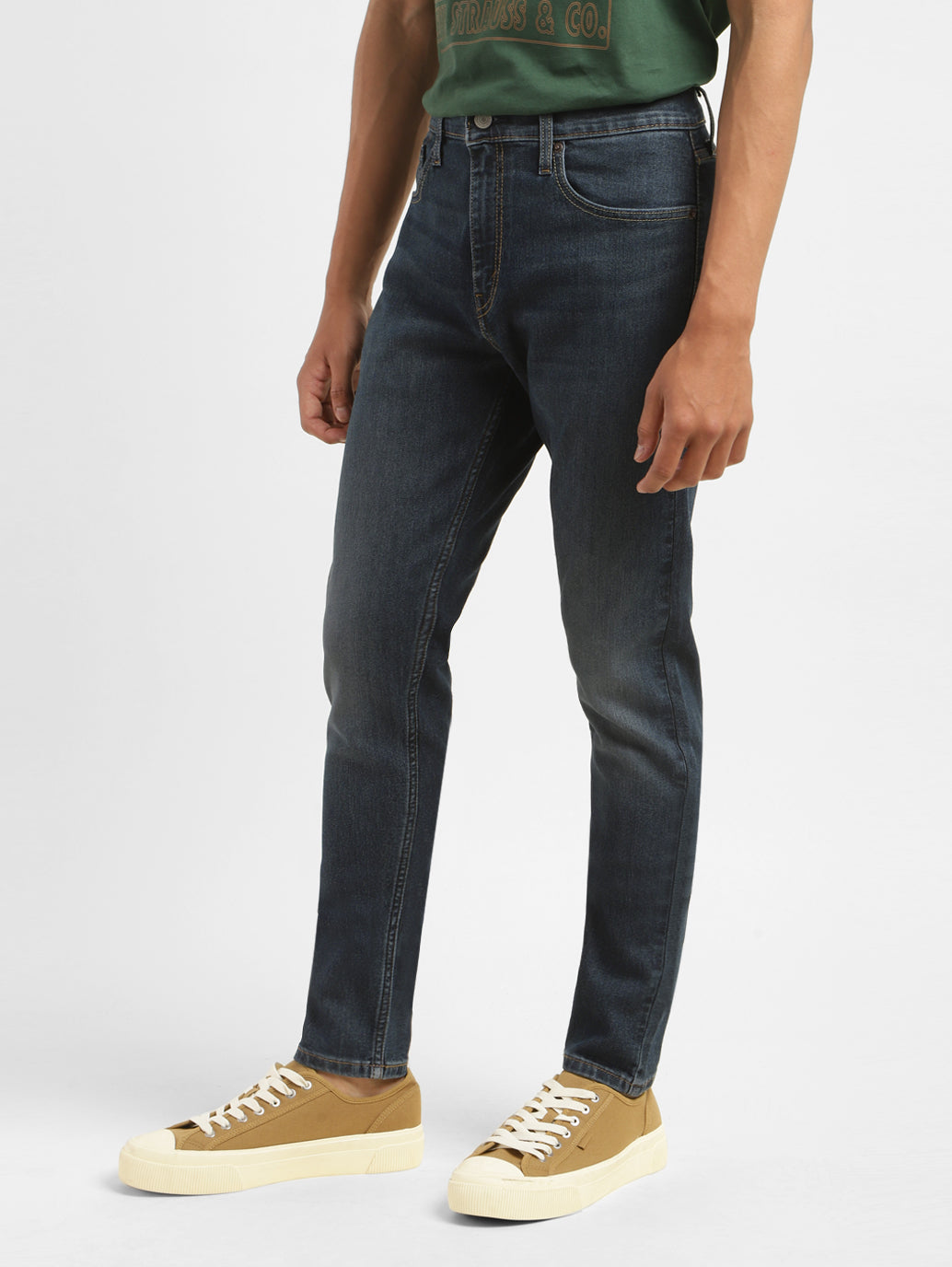 Men's 512 Blue Slim Tapered Fit Mid Rise Jeans - ad5f2f3a-3bc3-4088-93e9-df310aa5486e View