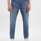 Men's 512 Blue Slim Tapered Fit Mid Rise Jeans - Front View