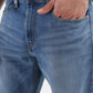 Men's 512 Blue Slim Tapered Fit Mid Rise Jeans - Details View