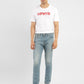 Men's 512 Blue Slim Tapered Fit Mid Rise Jeans - ModelFront View