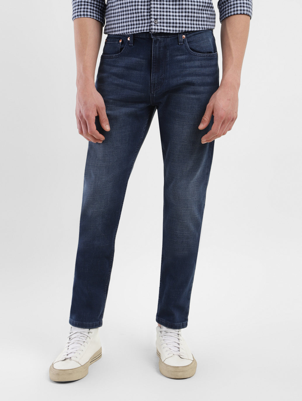 Men's 512 Blue Slim Tapered Fit Mid Rise Jeans - 20104ca9-0d25-442d-a61b-efcf38ce6c7a View