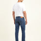 Men's 512 Blue Slim Tapered Fit Mid Rise Jeans - Back View
