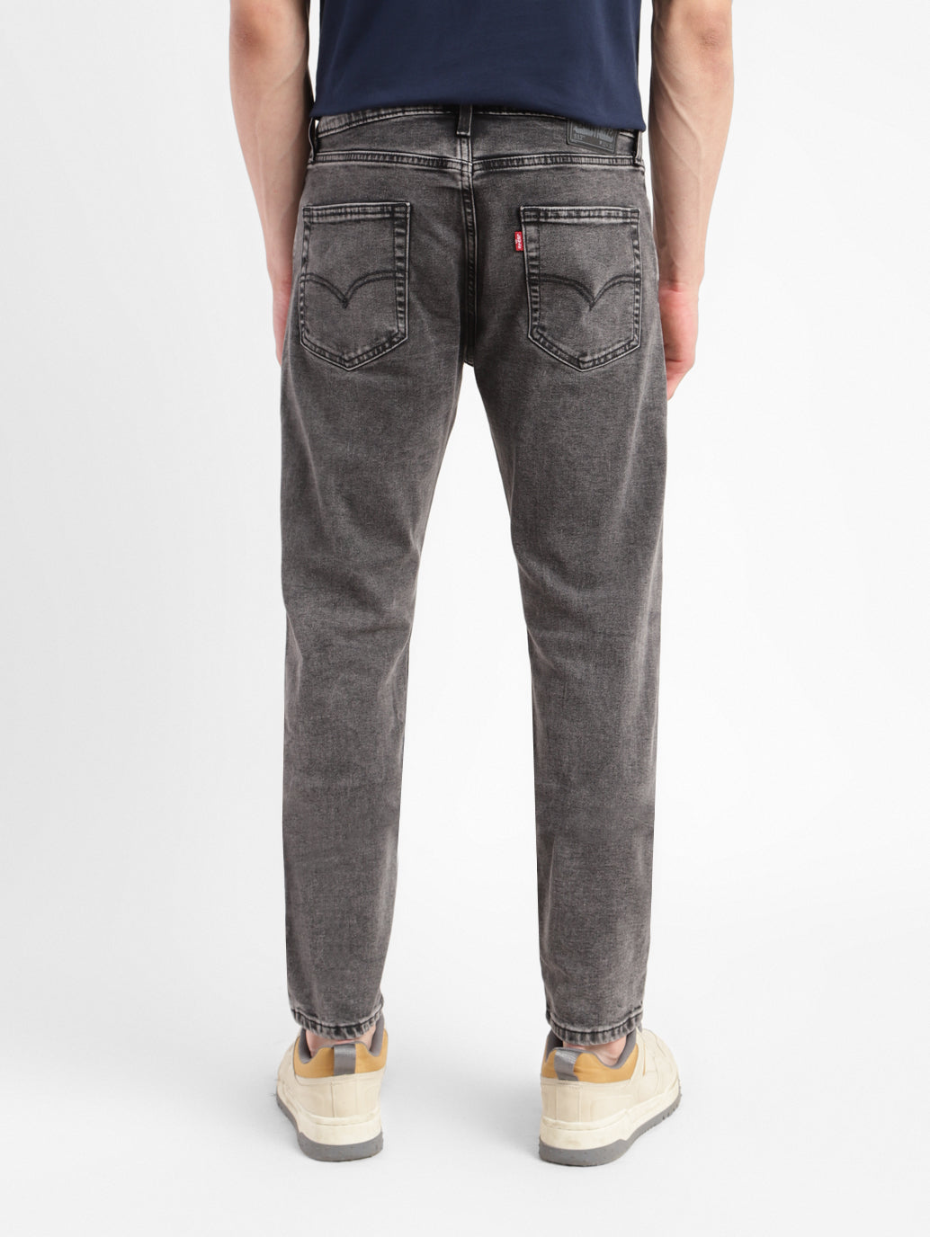 Men's 512 Black Slim Tapered Fit Mid Rise Jeans - b8a79794-fd52-45b2-a86d-90afdc3f7a5e View