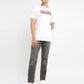 Men's 512 Charcoal Grey Slim Tapered Fit Mid Rise Jeans - ModelFront View