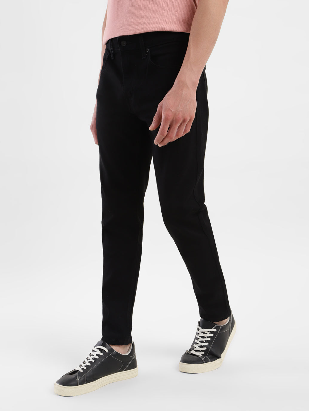 Men's 512 Black Slim Tapered Fit Mid Rise Jeans - c65a3344-2f53-4e0d-aaf9-2b9ff980768c View
