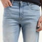 Men's 512 Blue Slim Tapered Fit Mid Rise Jeans - Details View