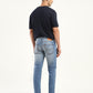 Men's 512 Blue Slim Tapered Fit Mid Rise Jeans - Back View