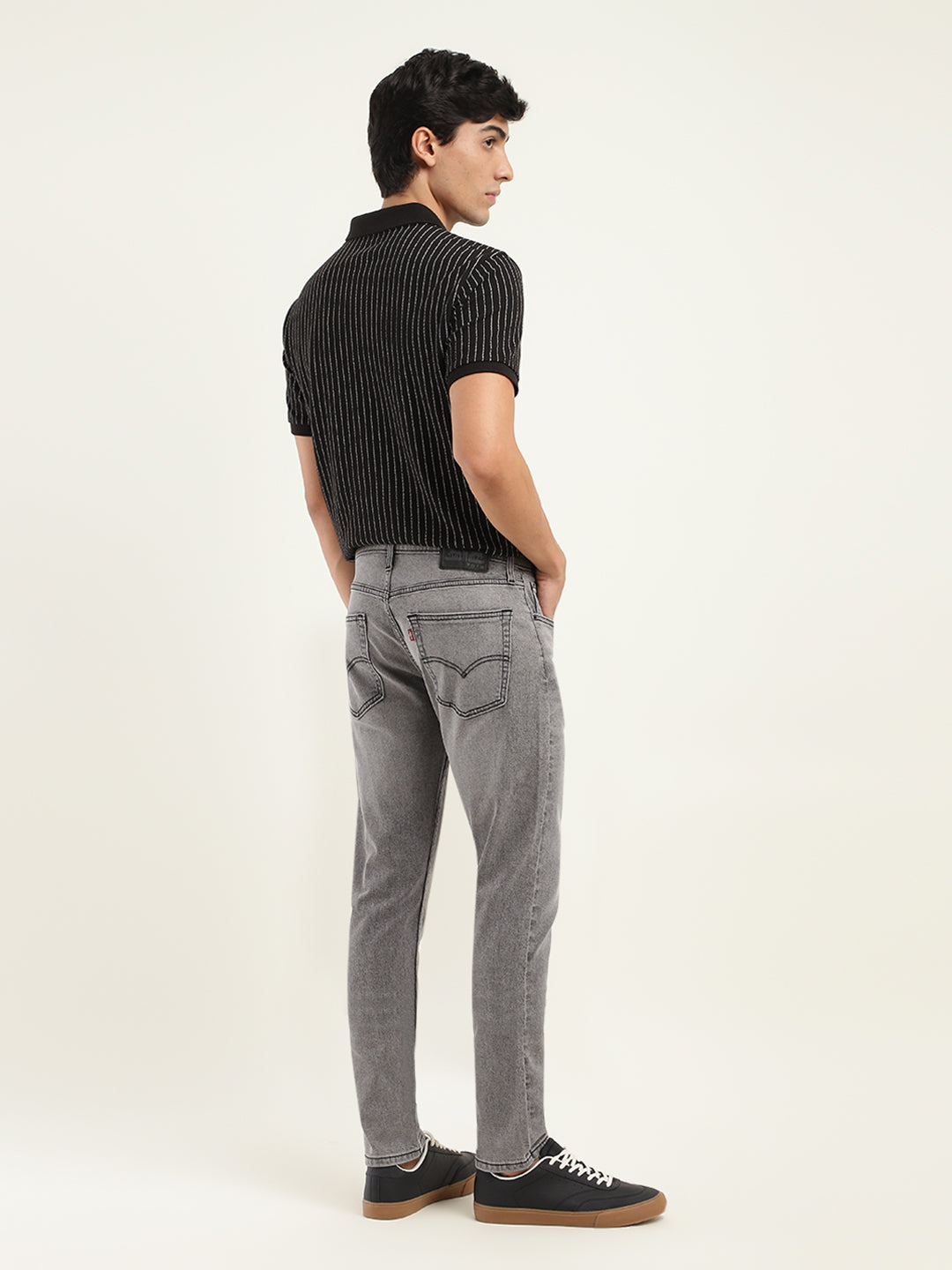 Men's 512 Grey Slim Tapered Fit Mid Rise Jeans - 92162ce0-8e5e-49b7-97e0-1f10cc10dd5f View