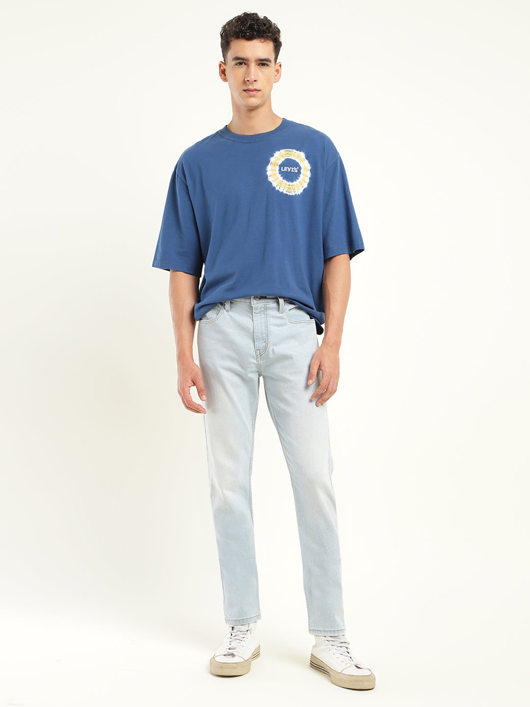 Men's 512 Blue Slim Tapered Fit Mid Rise Jeans - 99fdc5b4-4365-4f30-98c4-1c99bfb7ee17 View