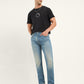 Men's 512 Blue Slim Tapered Fit Mid Rise Jeans - Front View