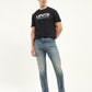 Men's 512 Blue Slim Tapered Fit Mid Rise Jeans - Front View
